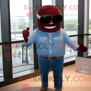 Maroon Attorney mascot...