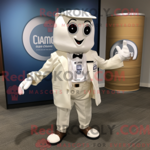Cream Soda Can maskot...
