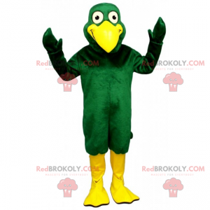 Duck mascot with a big beak - Redbrokoly.com