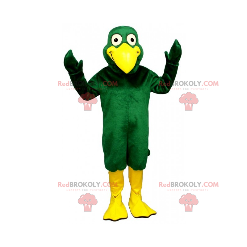 Mascotte de canard au grand bec - Redbrokoly.com