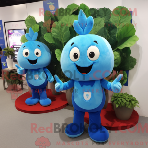 Disfraz de mascota Sky Blue...