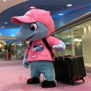 Máscara Rosa Dolphin com...