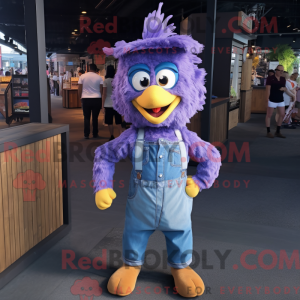 Postava maskota Purple...
