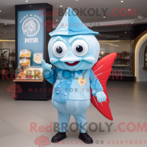Disfraz de mascota Sky Blue...