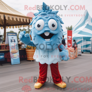 Disfraz de mascota Sky Blue...