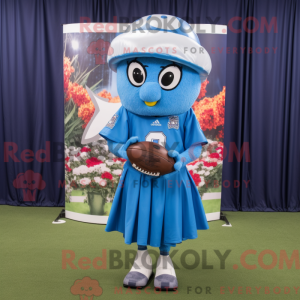 Blue American Football...