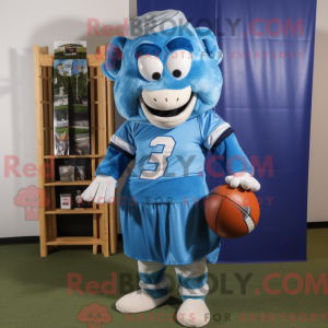Blauer American Football...