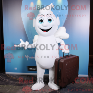 White Tooth Fairy mascot...