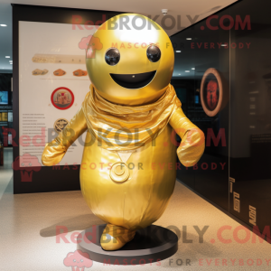 Gold Human Cannon Ball...