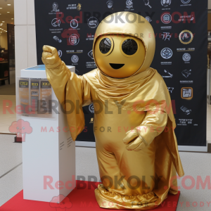 Gold Human Cannon Ball...