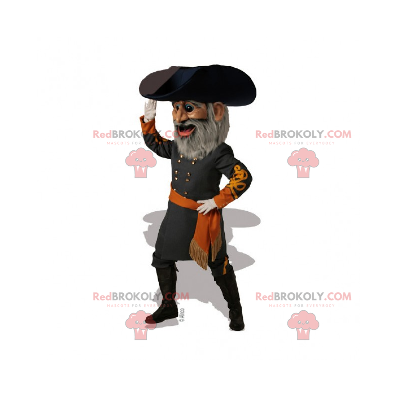 19e-eeuwse kapitein-mascotte - Redbrokoly.com