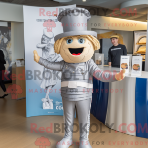 Silver Croissant mascot...