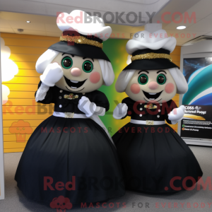 Maskotdraktfigurat Black...