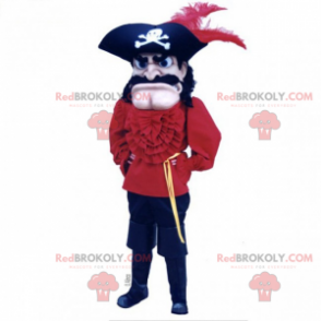 Mascotte del capitano della nave pirata - Redbrokoly.com