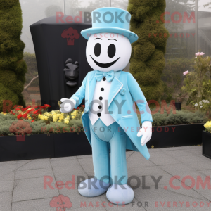 Postava maskota Sky Blue...