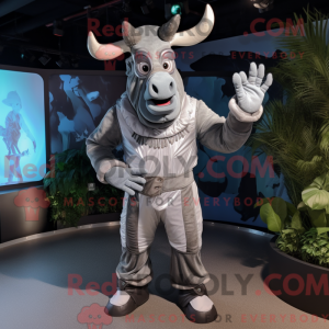 Costume mascotte de zébu...