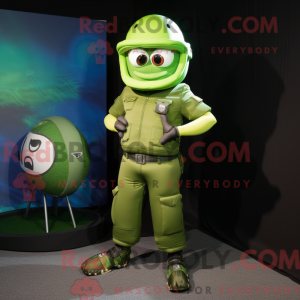 Personaggio mascotte casco...