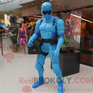 Máscara Cyan Gi Joe com...
