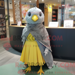 Sølv kanariske maskot...