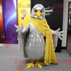 Sølv kanariske maskot...