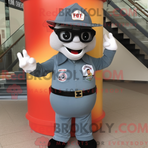 Grande figura de máscara de...