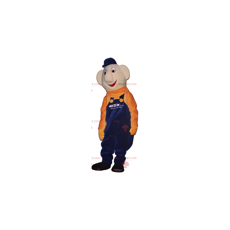 Smilende hætte maskot - Redbrokoly.com Smilende hætte maskot - Redbrokoly.com