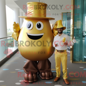 Gold Chocolates maskot...