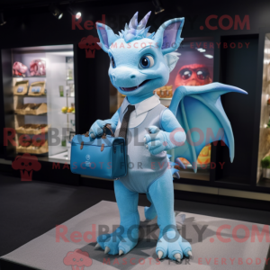 Disfraz de mascota Sky Blue...