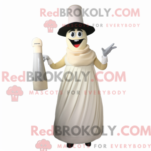 Creme Knife Thrower maskot...
