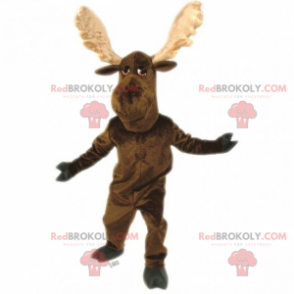Kariboe-mascotte met groot gewei - Redbrokoly.com