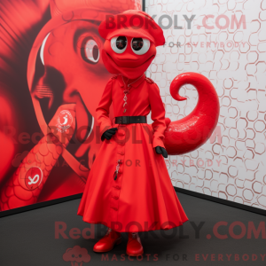Rød Hydra máscara de...