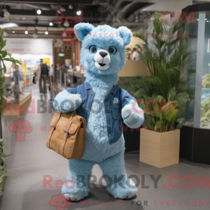 Costume mascotte d alpaga...