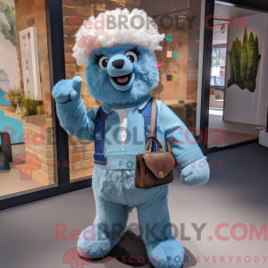 Costume mascotte d alpaga...