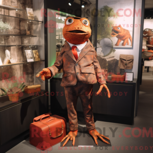 Rust Frog maskot...