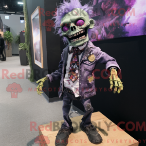 Lavender Zombie mascot...