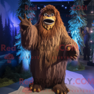 Sasquatch mascot costume...
