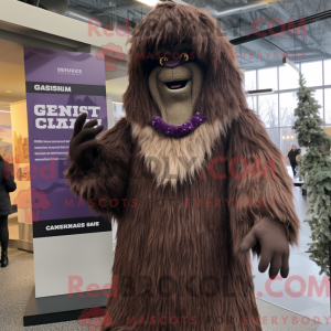 Sasquatch mascot costume...