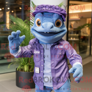 Costume mascotte de lézard...
