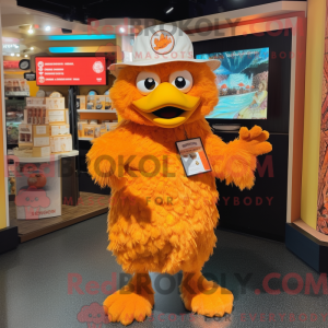 Orange Chicken mascot...