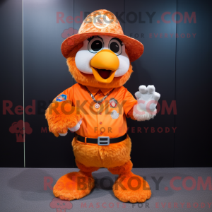 Disfraz de mascota de pollo...