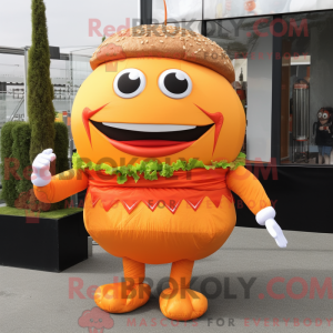 Mascotte de Hamburger...