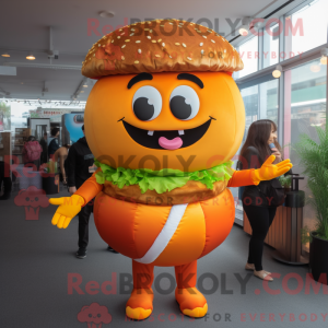 Mascotte de Hamburger...