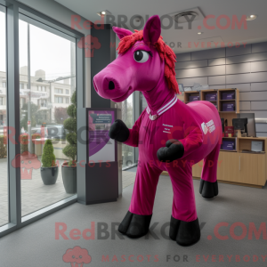 Costume mascotte de cheval...