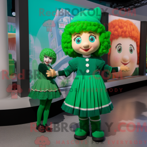Groene Ierse danseres...