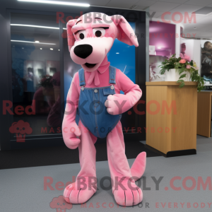 Disfraz de mascota Pink Dog...