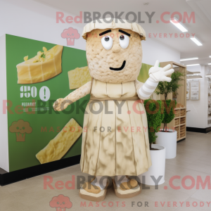 Postava maskota Tan Caesar...