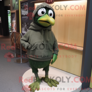 Olive Crow maskot kostume...