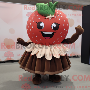 Costume mascotte de fraise...