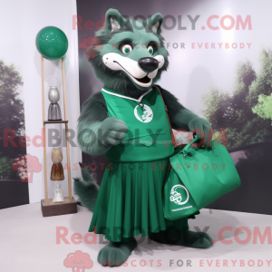 Costume de mascotte de loup...
