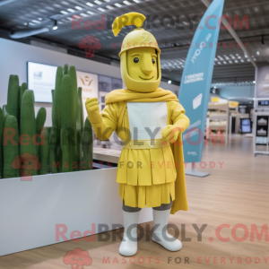 Lemon Yellow Roman Soldier...